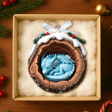 Load image into Gallery viewer, “A Magical Touch for Your Tree!” - Baby Dragon Acrylic Ornament - Personalized Gifts for Anyone Who Loves Fantasy Ornament PopCulturePrints