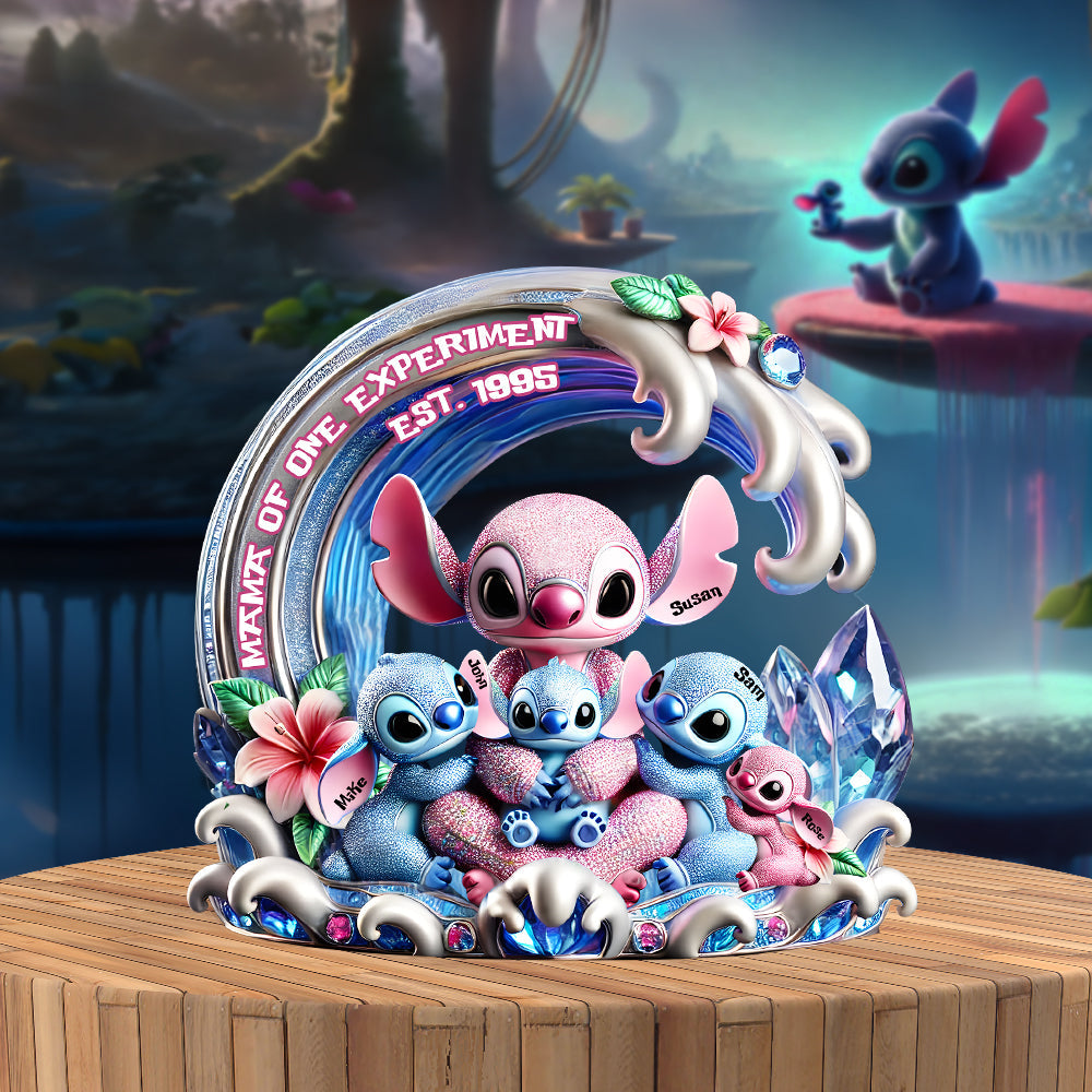 "Celebrate Your Love for Mom - Personalized Custom Shaped Acrylic Plaque - Perfect Gift for Mom & Grandma" Shaped Plaques PopCulturePrints