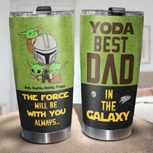 Load image into Gallery viewer, Personalized Daddy Day Star-Themed Tumbler Gift Tumbler Cup PopCulturePrints