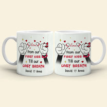 Load image into Gallery viewer, Personalized Couple Mug - Romantic Valentine's Day Gifts with Names Coffee Mug PopCulturePrints