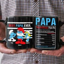 Load image into Gallery viewer, Custom 'Best Papa Ever' Family Mug - Personalized Gift Coffee Mug PopCulturePrints