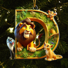 Load image into Gallery viewer, Personalized Movie-Themed Acrylic Christmas Ornaments - Alphabet Collection Ornament PopCulturePrints