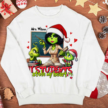 Load image into Gallery viewer, Custom Teacher Shirt - My Students Stole My Heart Shirts PopCulturePrints