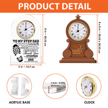 Load image into Gallery viewer, Best Operator Ever Desk Clock - Personalized Gifts for Excavator Enthusiasts Clock Plaques PopCulturePrints