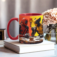 Load image into Gallery viewer, But First Coffee - Antihero Mug Accent Mug PopCulturePrints
