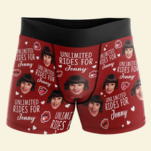 Load image into Gallery viewer, Custom Personalized Boxer & Brief Set for Couples - Unlimited Rides Design Boxer Briefs PopCulturePrints