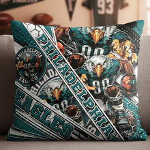 Load image into Gallery viewer, Experience the Bold Spirit: Custom Miami Dolphins Pillow - Perfect Gift for Fans and Home Decor Pillow PopCulturePrints