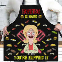 Load image into Gallery viewer, Personalized Apron for Moms - Momming is Hard Aprons PopCulturePrints