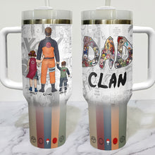 Load image into Gallery viewer, Personalized Anime Dad Tumbler - Custom Father's Day Gift Tumbler Cup PopCulturePrints