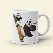 Load image into Gallery viewer, Like Father Like Son Custom Kung Fu Panda Mug Coffee Mug PopCulturePrints