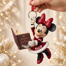 Load image into Gallery viewer, Whimsical Bookish Christmas Acrylic Ornament - Personalized Christmas Gifts For Reading Lovers 02padt091026 Ornament PopCulturePrints