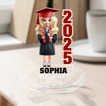 Load image into Gallery viewer, Funny Graduation 2025 - Personalized Acrylic Shaking Stand Acrylic Shaking Stand PopCulturePrints