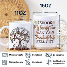 Load image into Gallery viewer, I Shook My Family Tree - Personalized 3D Inflated Effect Mug for Mom, Dad, and Grandma Mug PopCulturePrints