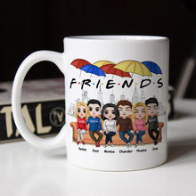 Load image into Gallery viewer, Customized Friends Themed Coffee Mug - Personalized Gifts for Friends & Family Coffee Mug PopCulturePrints