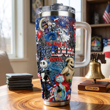 Load image into Gallery viewer, The Land Of Freedom Tumbler - A Personalized Gift for Every Patriot