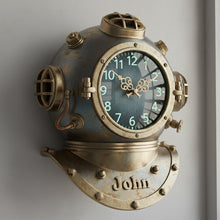 Load image into Gallery viewer, "Dive into Time with Style!" - Personalized Diver Lovers Acrylic Wall Clock - Unique Gift for Divers, Fathers, Friends, and More Hanging Wall Clock PopCulturePrints