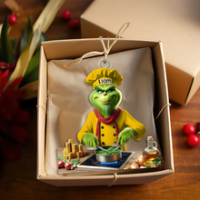 Load image into Gallery viewer, Chef-Themed Personalized Acrylic Ornament Ornament PopCulturePrints