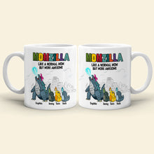 Load image into Gallery viewer, Momzilla Personalized Mug - More Awesome Than Ever! Coffee Mug PopCulturePrints