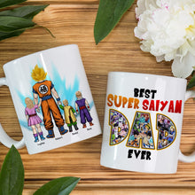 Load image into Gallery viewer, Best Super Saiyan Dad Personalized Coffee Mug Coffee Mug PopCulturePrints