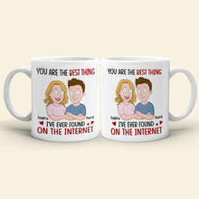 Load image into Gallery viewer, Personalized Cartoon Couple Mug | Unique Valentine’s Day Gifts for Partners Coffee Mug PopCulturePrints