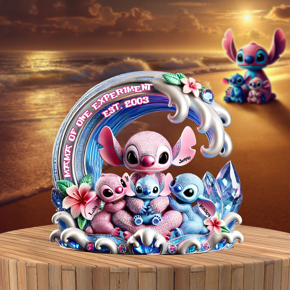 "Celebrate Your Love for Mom - Personalized Custom Shaped Acrylic Plaque - Perfect Gift for Mom & Grandma" Shaped Plaques PopCulturePrints