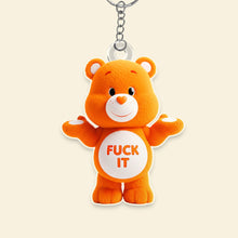 Load image into Gallery viewer, "Don’t Care, Just Share!" - Cartoon Keychain - Personalized Gifts For Kids Keychains PopCulturePrints