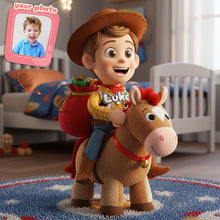 Load image into Gallery viewer, "Capture the Joy of Christmas with a Personalized Custom Photo Pillow!" - Custom Pillow for Kids, adds a personal touch to gifts Pillow PopCulturePrints