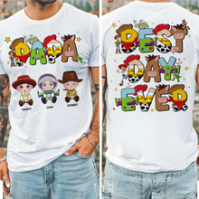 Load image into Gallery viewer, “Best Dad Ever” - Personalized Dad Shirt - Custom Gift for Dads, Grandpas & More Shirts PopCulturePrints