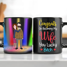 Load image into Gallery viewer, Customizable Couple Coffee Mug - Perfect Gift for Weddings, Anniversaries & Valentine's Day Gifts Coffee Mug PopCulturePrints