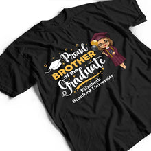 Load image into Gallery viewer, Proud Daddy of the Graduate - Personalized T-Shirt T-shirt PopCulturePrints