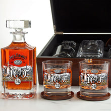 Load image into Gallery viewer, A Toast to History: Celebrating 160th Anniversary Decanter Set - Personalized Gifts Bottle PopCulturePrints