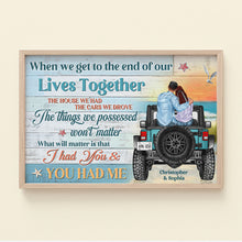 Load image into Gallery viewer, Custom Couple Canvas Art - Romantic Sunset Adventure Gift | Valentine's Day Gifts Poster & Canvas PopCulturePrints
