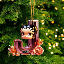 Load image into Gallery viewer, Personalized Movie Lover Alphabet Ornament - Christmas Gift Ornament PopCulturePrints