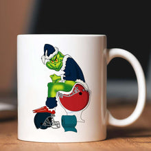 Load image into Gallery viewer, Customizable Funny Football Mug with Team Logo Coffee Mug PopCulturePrints