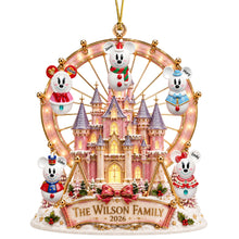 Load image into Gallery viewer, Family Fun This Holiday - Personalized Magical Snowman Family Christmas Ornament