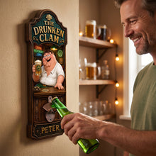 Load image into Gallery viewer, Intoxicated Man Wall Hanging Bottle Opener - Personalized Gifts 01haqn160726 Bottle Opener PopCulturePrints