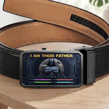 Load image into Gallery viewer, I'm Their Father - Personalized Leather Belt for Dads Belts PopCulturePrints