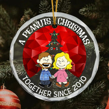 Load image into Gallery viewer, Customized Superhero Family Ornament 2024 | Personalized Acrylic Ornament | Valentine's Day Gifts Ornament PopCulturePrints