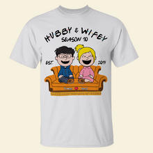 Load image into Gallery viewer, Personalized Couple Sweatshirt - Dad and Mom Season 10 Shirts PopCulturePrints