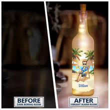 Load image into Gallery viewer, Your Time to Shine Even Brighter - Personalized Bottle Light Bottle Light PopCulturePrints