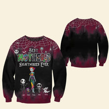 Load image into Gallery viewer, Best Mother's Nightmares Ever - Personalized 3D Mom Shirt AOP Products PopCulturePrints