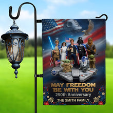 Load image into Gallery viewer, 250th Anniversary Garden Flag - Personalized Gifts For Patriotics Garden Flag 01TYQN110626 Garden Flag PopCulturePrints