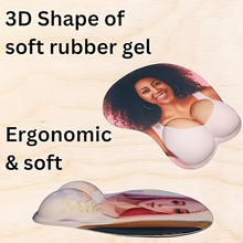 Load image into Gallery viewer, This Butt Belongs To William - Cheeky Touch Couple 3D Mouse Pad Mouse Pads PopCulturePrints