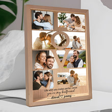Load image into Gallery viewer, Customized Light Box Photo Frame - Perfect Sense of Love PopCulturePrints