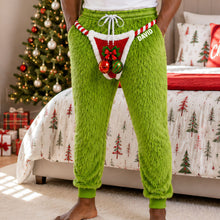 Load image into Gallery viewer, Naughty Furry Christmas Sweatpants - Personalized Gifts