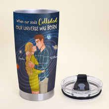 Load image into Gallery viewer, Personalized Couple Tumbler - Til The End Love Gift Tumbler Cup PopCulturePrints