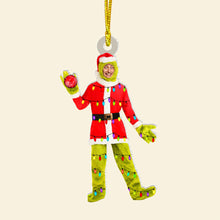 Load image into Gallery viewer, Custom Holiday Grinch Photo Christmas Ornament Ornament PopCulturePrints