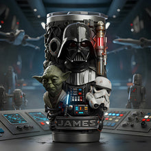 Load image into Gallery viewer, “The Force Awaits You” - Unique Personalized Tumbler Gift for Star Wars Fans Tumbler Cup PopCulturePrints