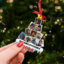 Load image into Gallery viewer, Custom Christmas Ornament for Pop Culture Fans - 2024 Edition Ornament PopCulturePrints