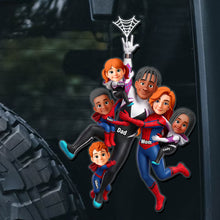 Load image into Gallery viewer, Family Adventure Awaits - Personalized Sticked On Family Fun Car Decal